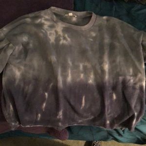 american eagle tie dye sweater